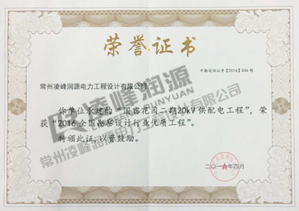 榮譽(yù)證書(shū)