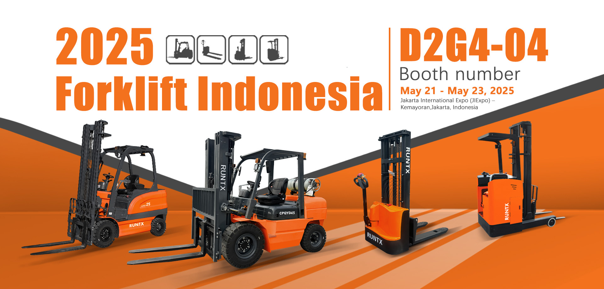 Impulsando la Actualización de la Industria Logística del Sudeste Asiático – RUNTX Exhibirá en Forklift Indonesia 2025