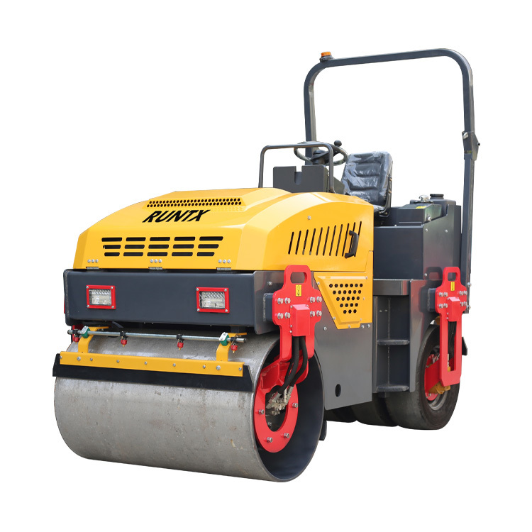 RUNTX 3 Ton Hydraulic  Single Steel Wheel Road Roller