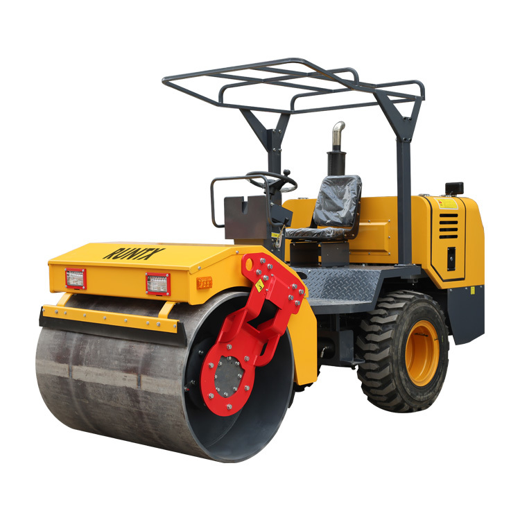 RUNTX 3.5 Ton Hydraulic  Single Steel Wheel Road Roller