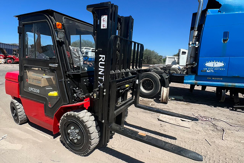 Chariot élévateur électrique de 3 tonnes CPD30 au Mexique