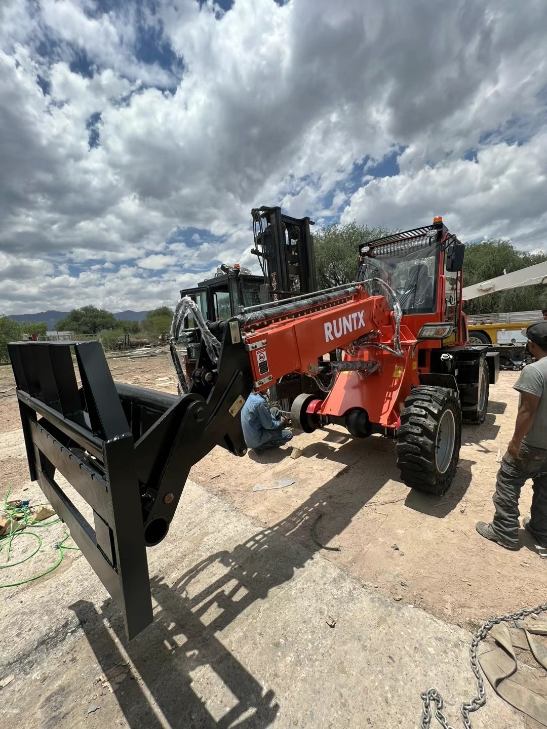 Telescopic handlers in Mexico