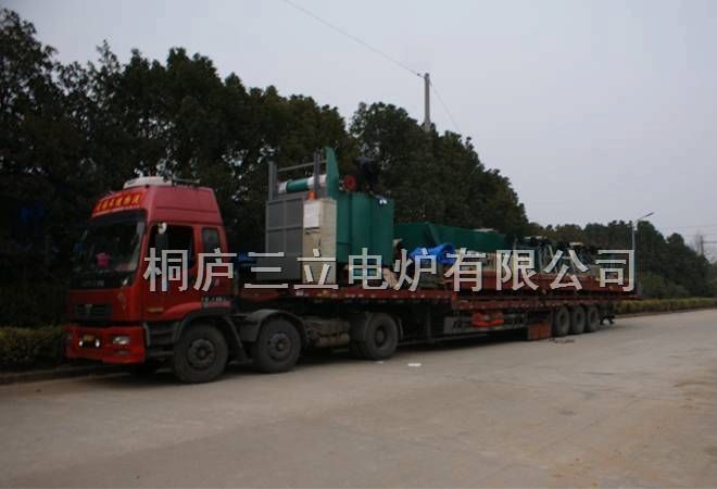 臺車爐裝車發貨現場