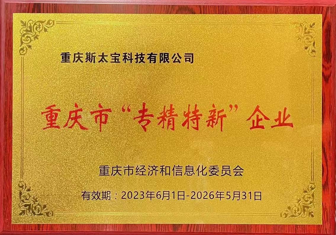 重慶市專精特新企業(yè)