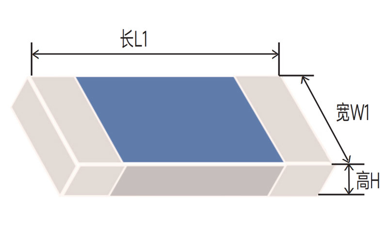 Pt1000 Pads L Low Temperature Series-L3216 S(1206)