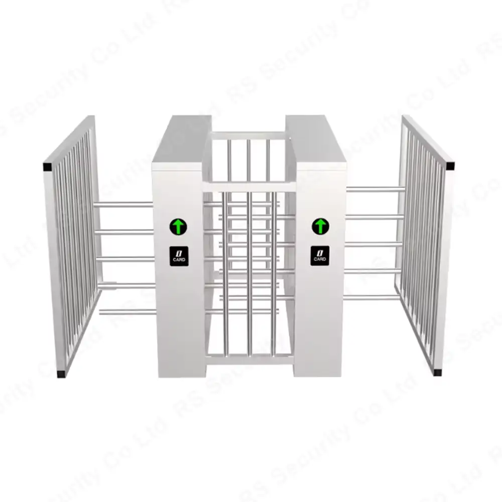 Access Control with Half Height Turnstile