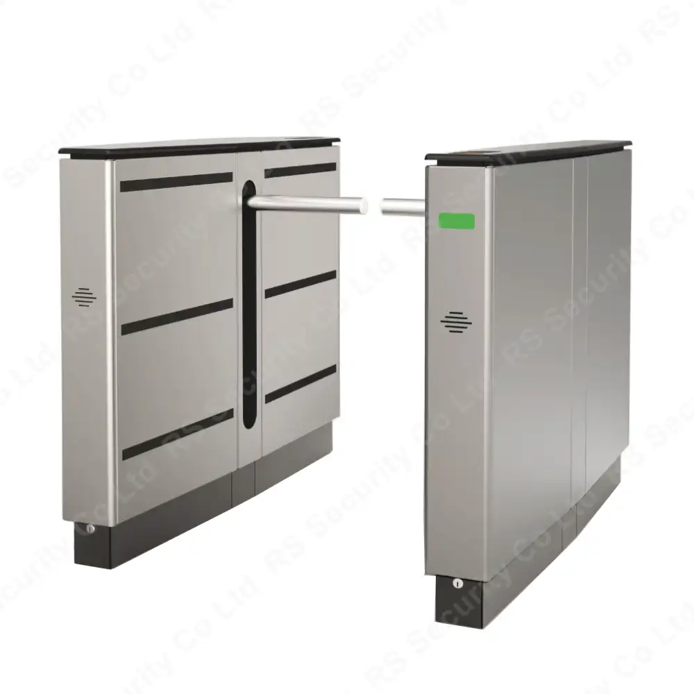 Secure Entry with Drop Arm Turnstile