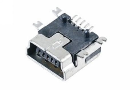 MINI USB 5F Short body SMT