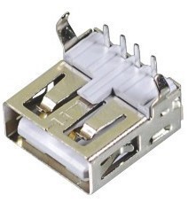 usb A母90度 無卷邊