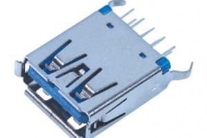 USB 3.0 AF 180度直插弯脚