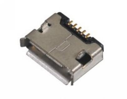 MICRO USB 5F B 90DIP Column