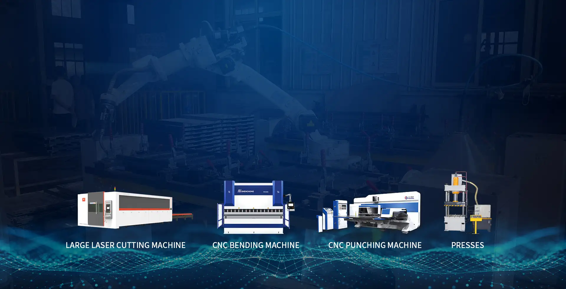 Provide overall solution for large parts riveting and welding