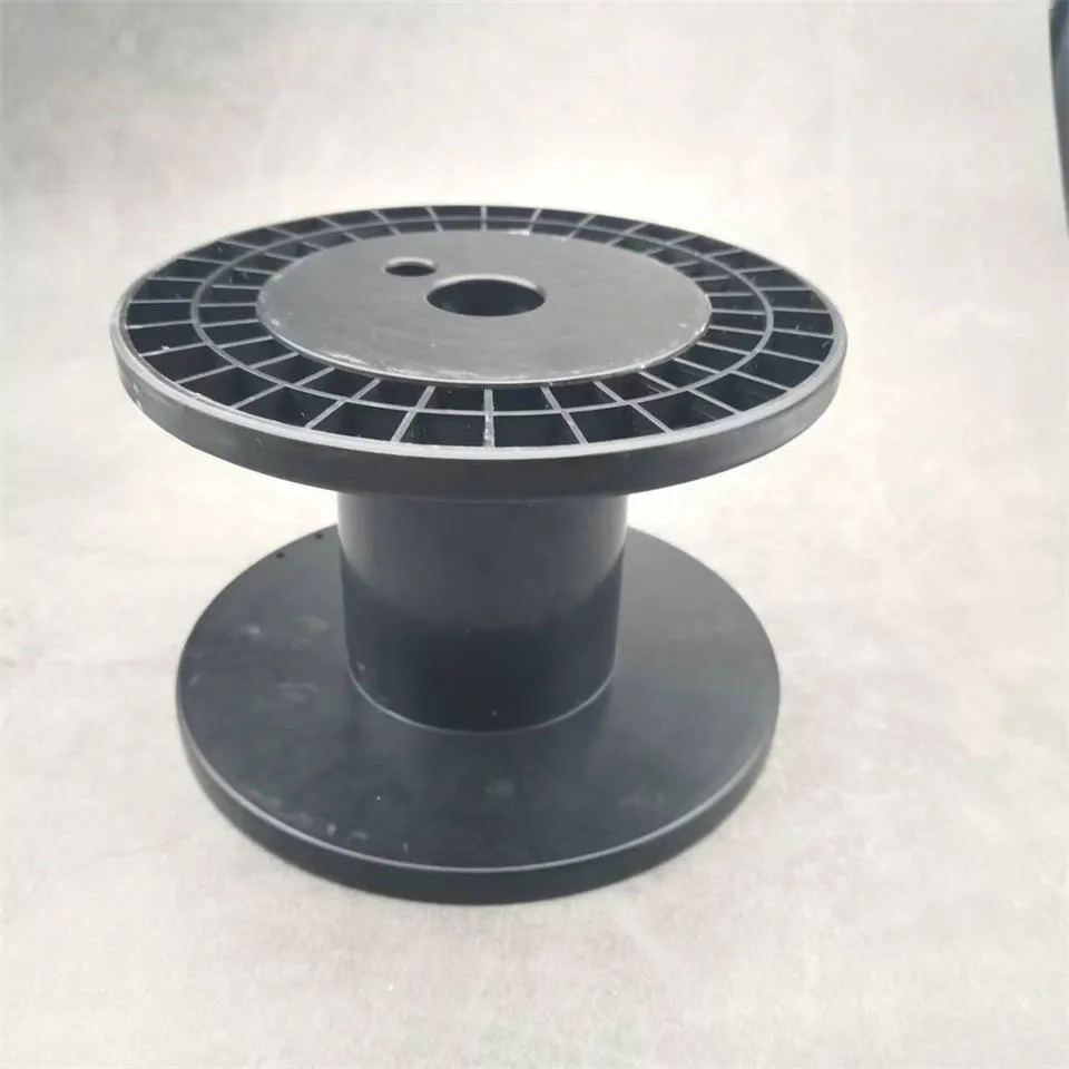 ABS Material Black Color Plastic Bobbin Spool For Cable Wires