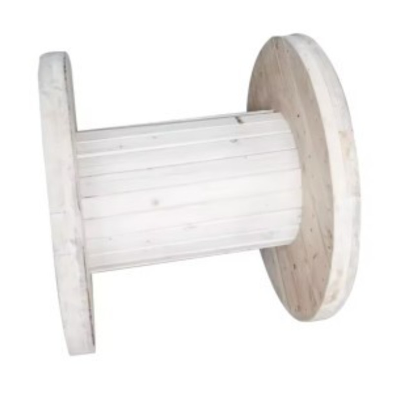 Wooden wire drum