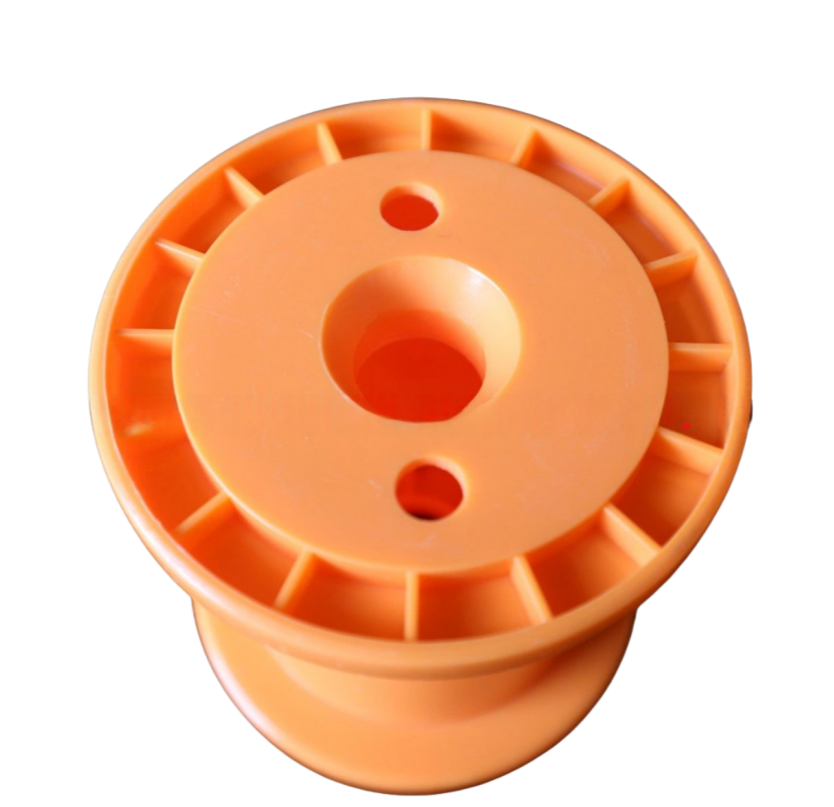Empty Cable Thread Spool with Thick Barrel Diameter