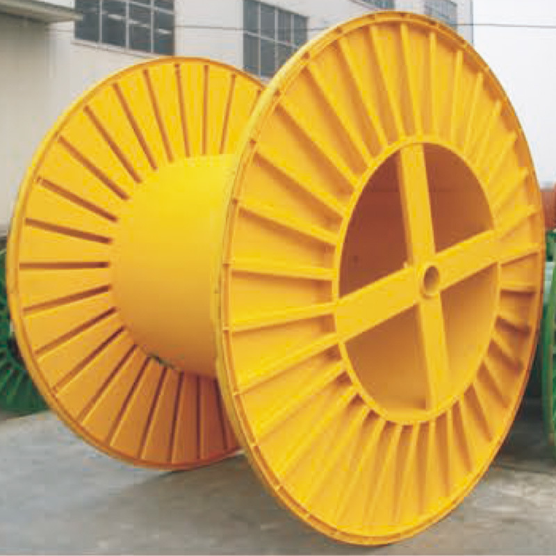 corrugated wire spool