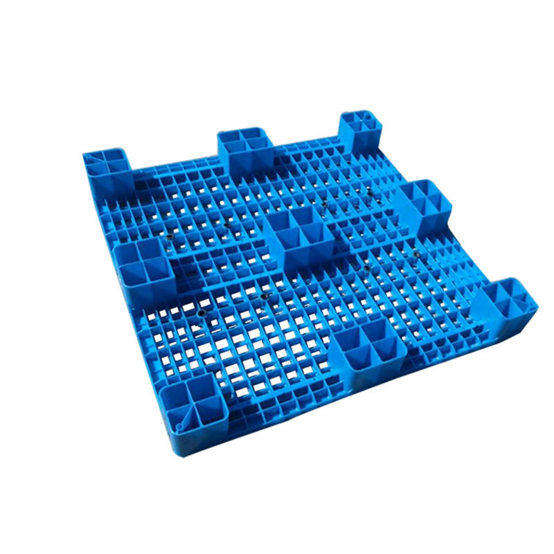High Quality Plastic Pallets 1100x1100MM Reusable Heavy Duty 4 Way Entry Stacking Warehouse Plastic Pallets