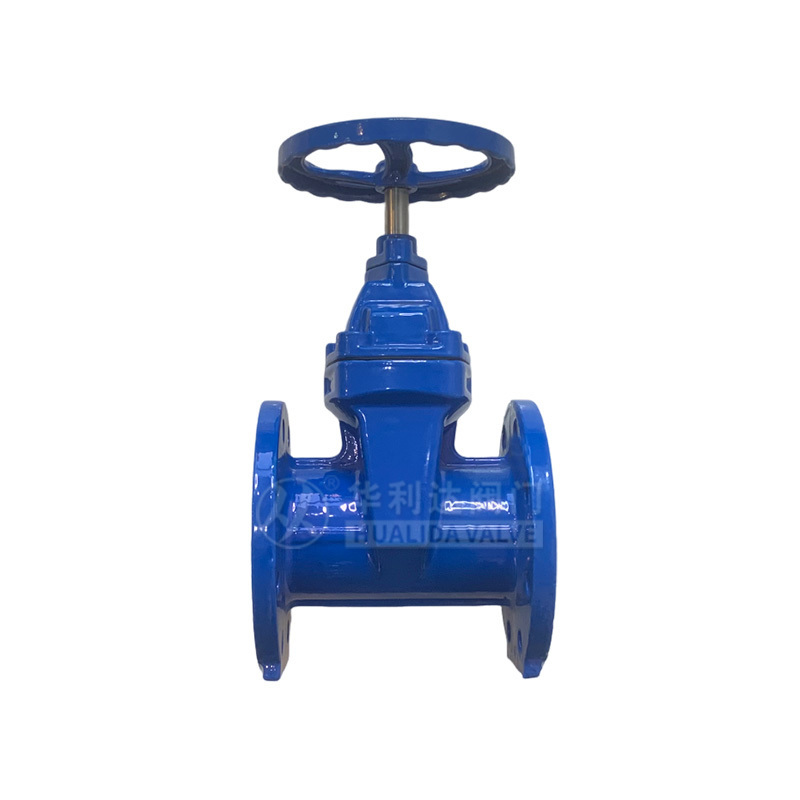 Dark stem gate valve