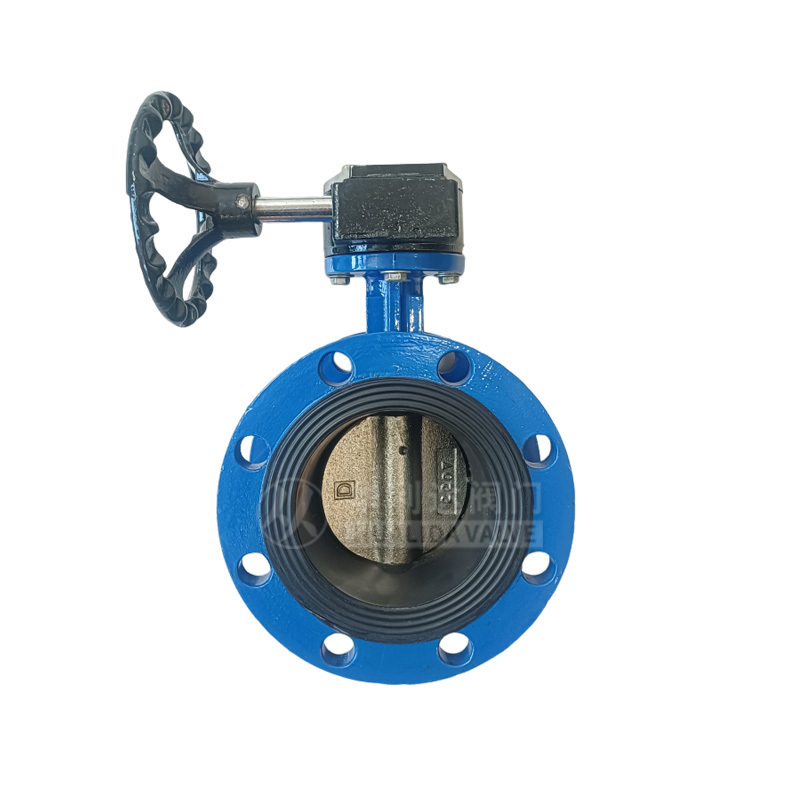 Urbine flanged butterfly valve