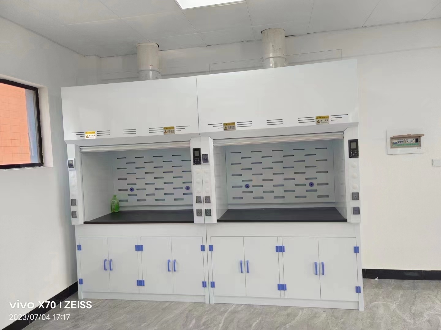 Beancurd laboratory fume hood renovation project