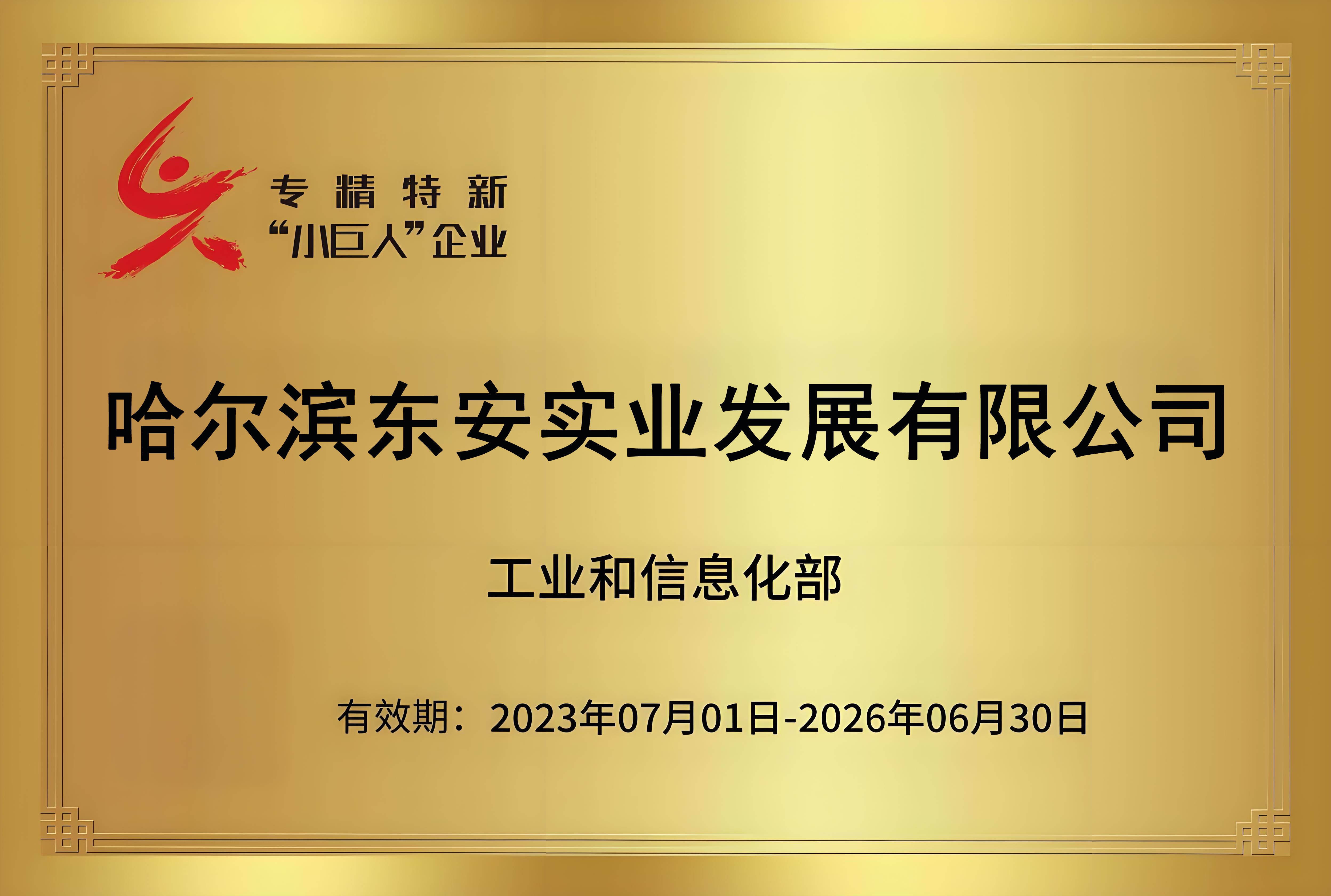專精特新小巨人