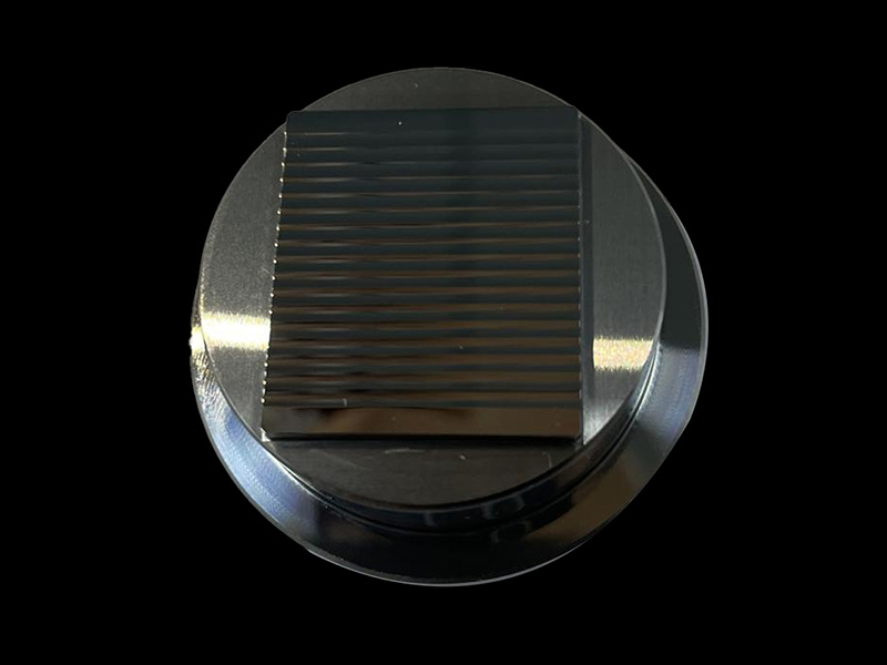 Microstructured array die processing