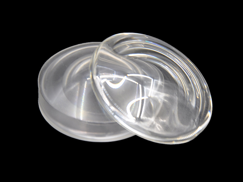 Cold working of glass aspheric surface
