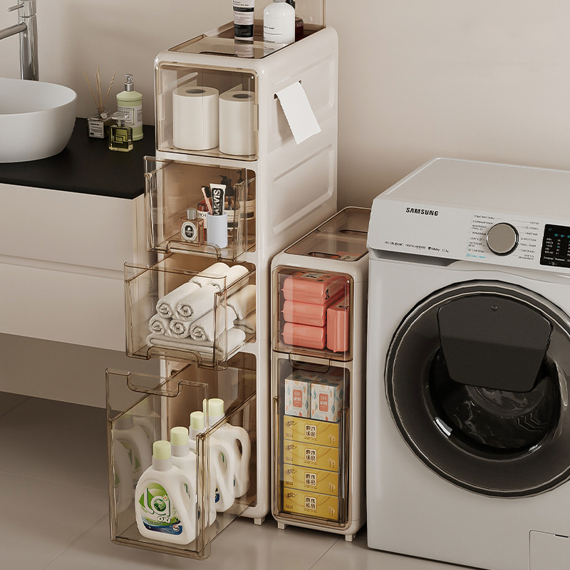 Rice bucket seam cabinet