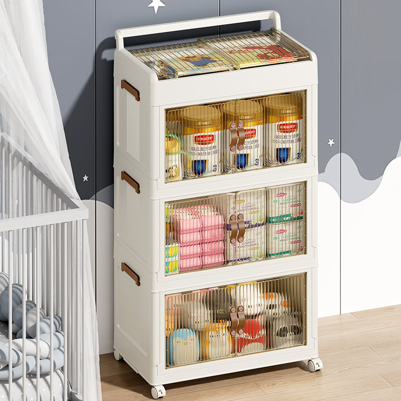 Sliding cover cabinet