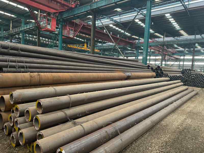 Pressure strength pipie P195 P235 P265 hot rolled seamless steel tube