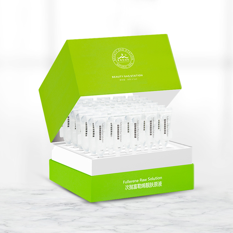 Boxed Single-Use Fullerene Essence