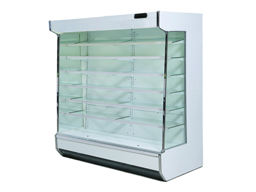 Shelf refrigerated display case