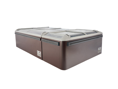 Island refrigerated display cabinet (direct cooling type)