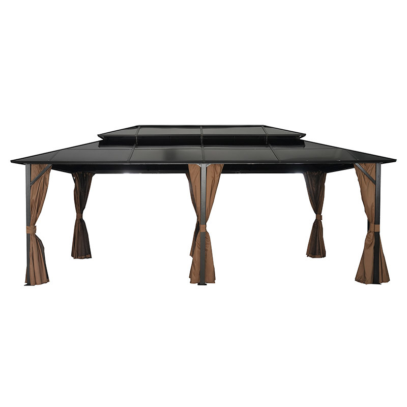 12X20 double roof sun canopy