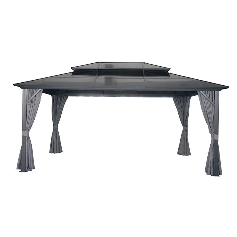 12X16 double roof sun canopy A