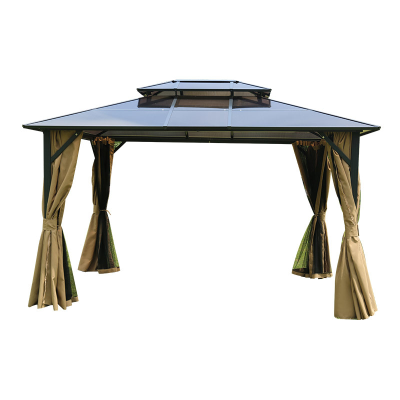 10X12 double roof sun canopy