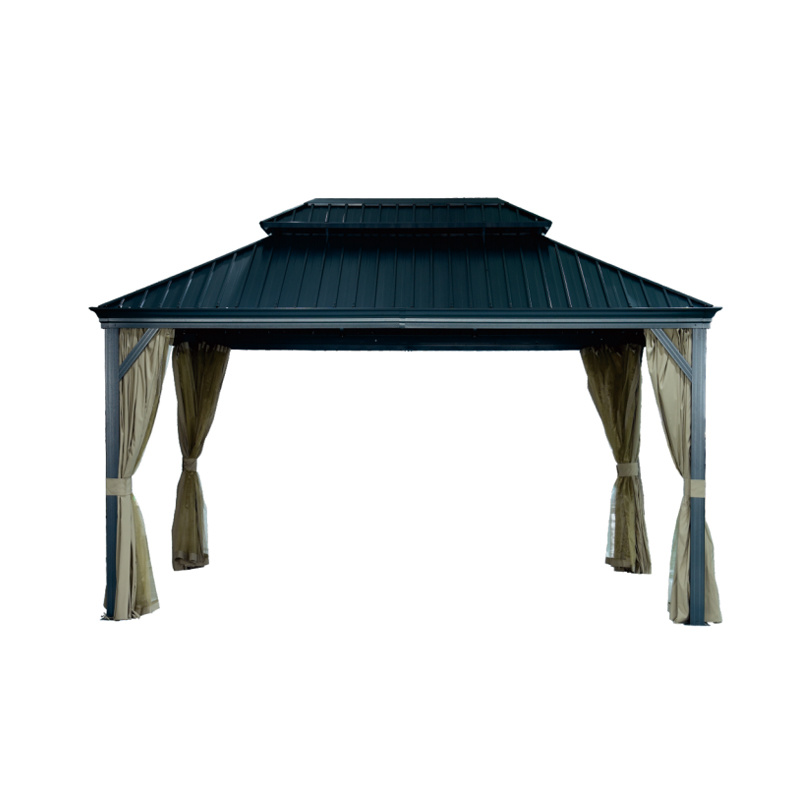 DLTB-8606 (12X18) Double-roof corrugated iron canopy
