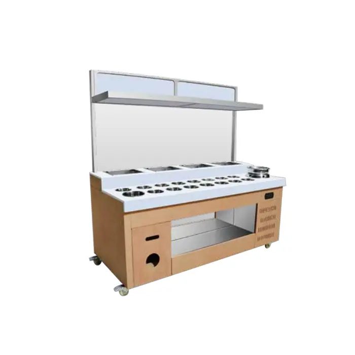 Stainless steel seasoning table