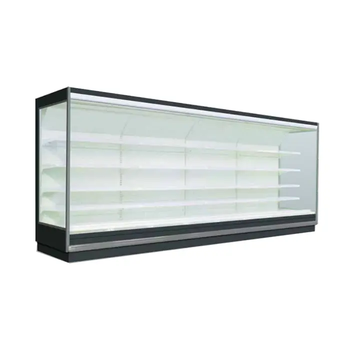 Air curtain refrigerated cabinet
