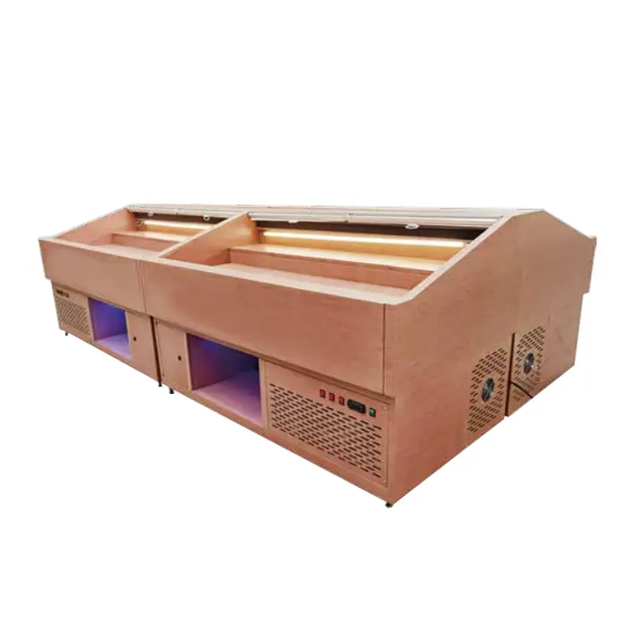 Air-cooled step cabinet
