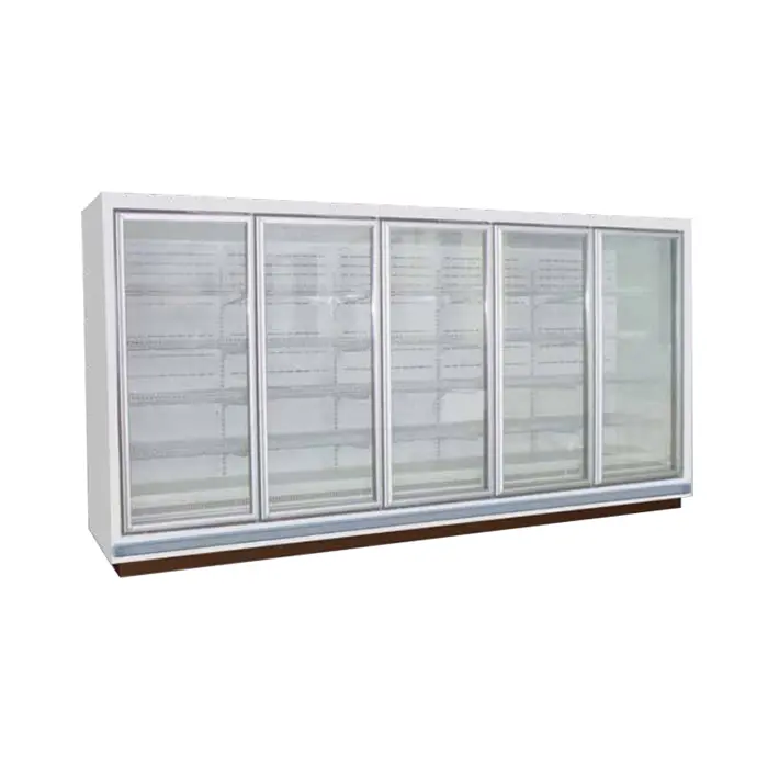 Air curtain refrigerated cabinet(with sliding door)