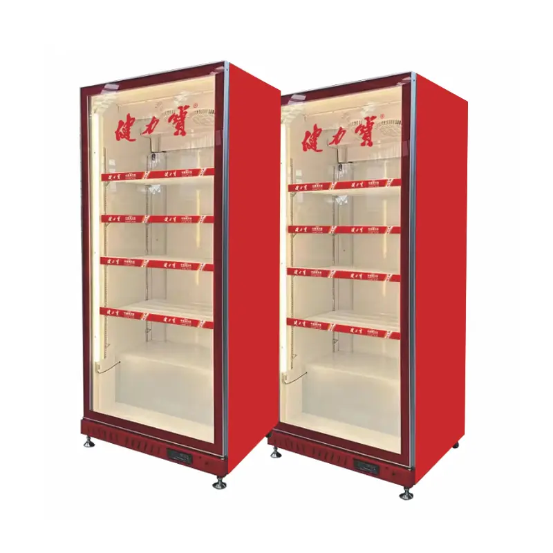 900 Single door beverage display cabinet freezer