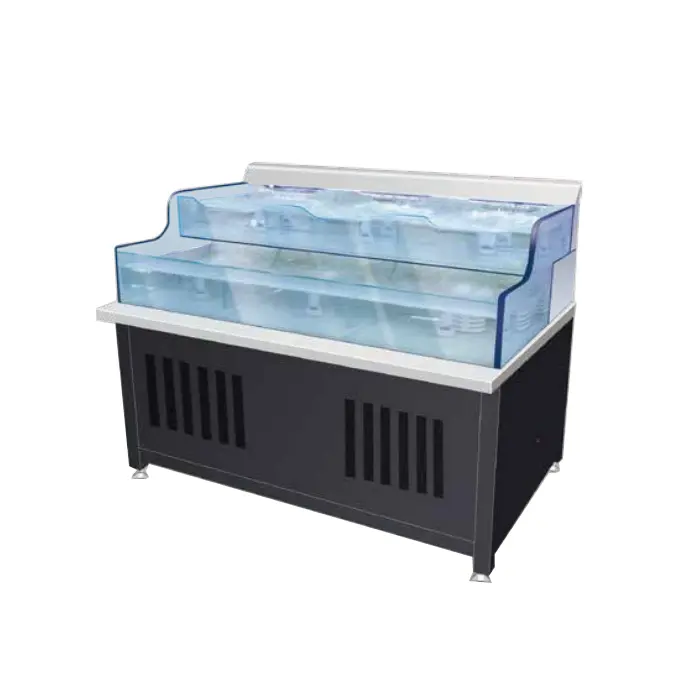 Double deck seafood pool