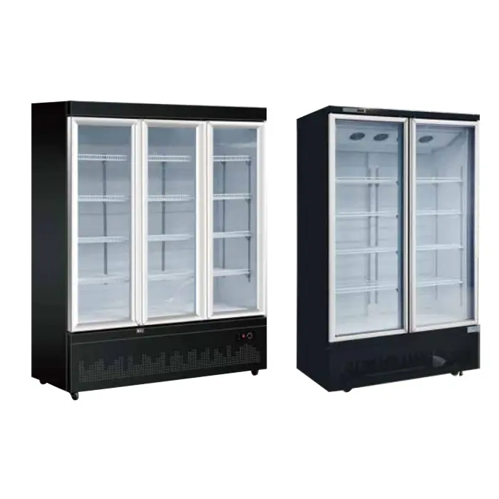 Vertical air-cooled freezer