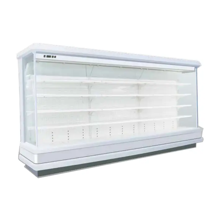 Air curtain refrigerated cabinet (Sanyo Model (Deluxe Side Panel))