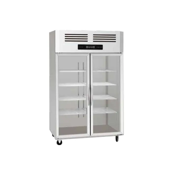 Double-door display cabinet