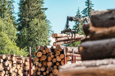 Analyze the reasons for the high water temperature of the wood grabber