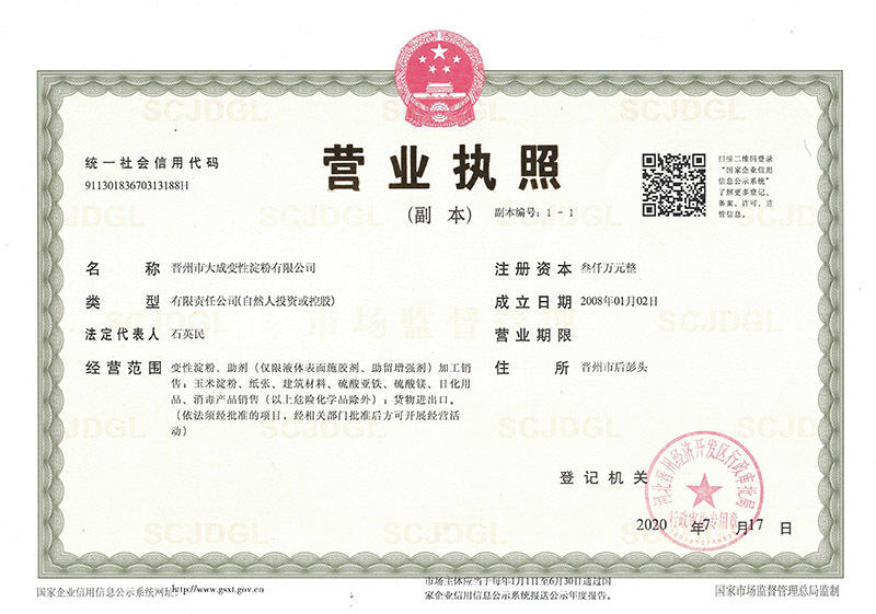 Business license