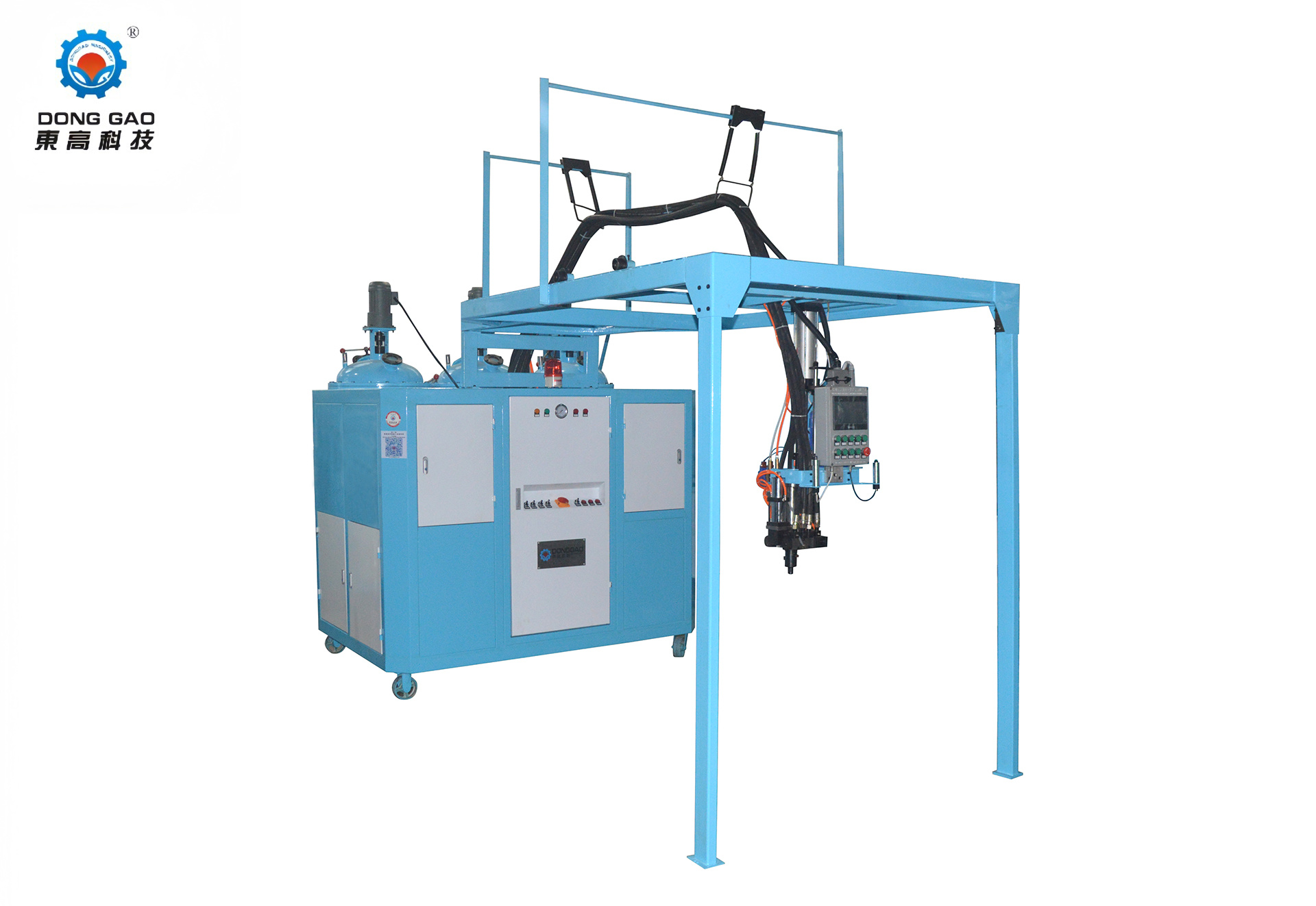 Multi-component polyurethane casting machine