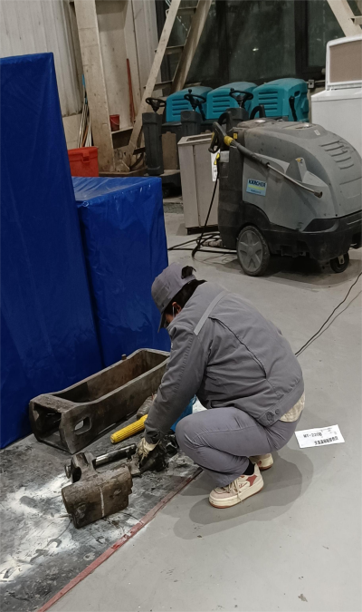 Flaw detection of coupler knuckle Flaw detection of coupler knuckle